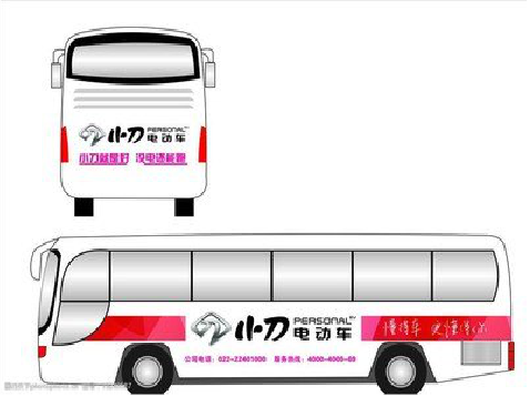 德格公交车身贴如何完美贴合？